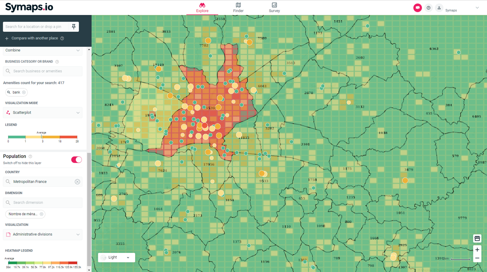 interactive map Symaps 1 - Symaps.io