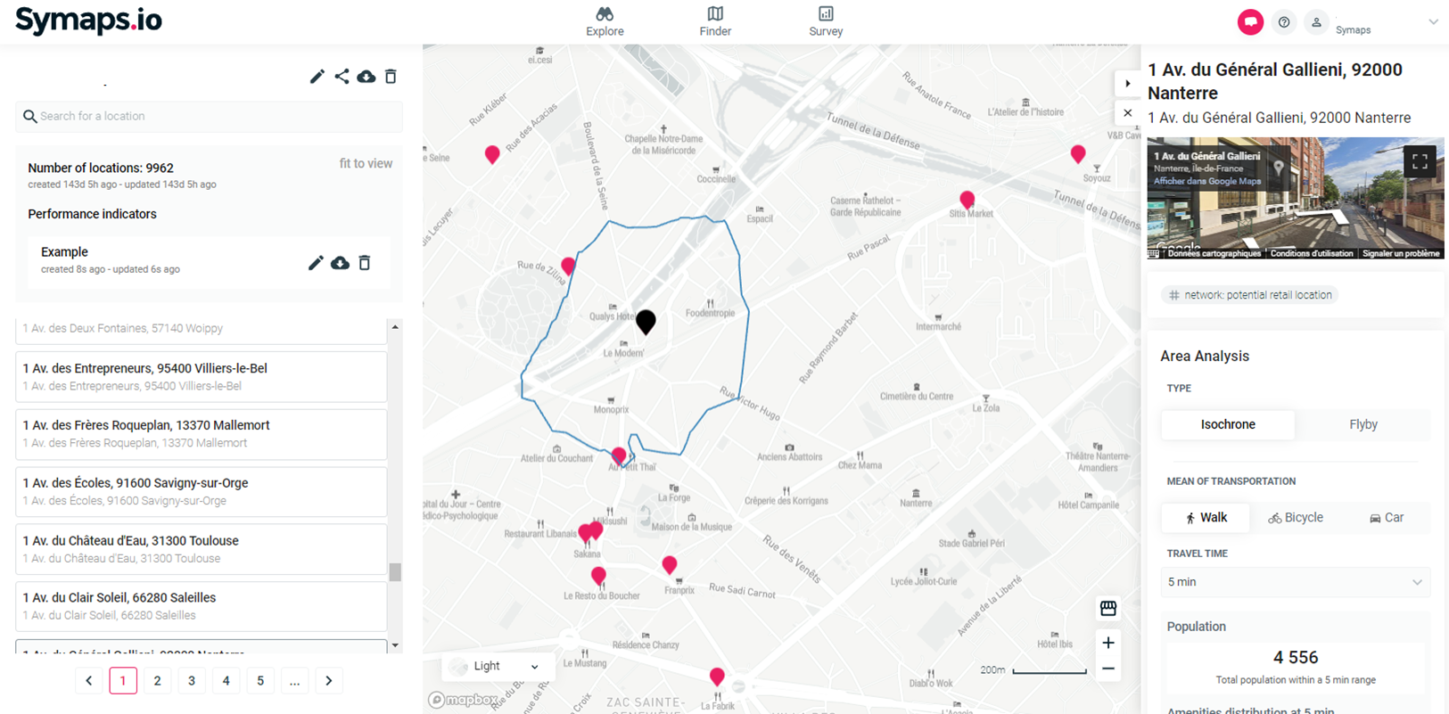 my location symaps 1 - Symaps.io