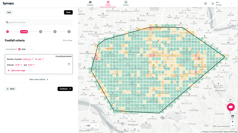 symaps location geomarketing data feature 4 2 finder criterias 2 - Symaps.io